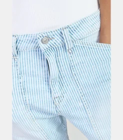 Le Temps des Cerises Jeans loose, wijd , 7/8 blue Discount