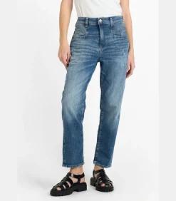 Le Temps des Cerises Jeans loose, wijd , 7/8 blue Hot