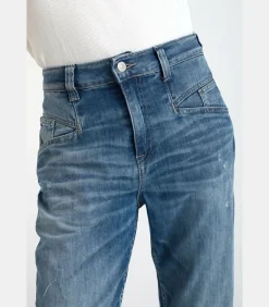 Le Temps des Cerises Jeans loose, wijd , 7/8 blue Hot
