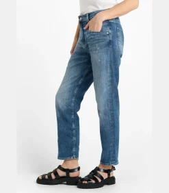 Le Temps des Cerises Jeans loose, wijd , 7/8 blue Hot