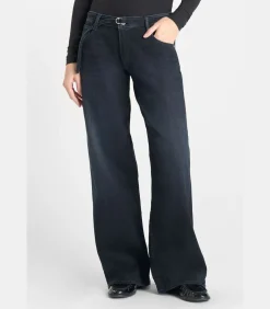 Le Temps des Cerises Jeans loose, wijd , lengte 34 blue Clearance