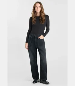 Le Temps des Cerises Jeans loose, wijd , lengte 34 blue Sale