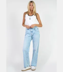 Le Temps des Cerises Jeans loose, wijd 400/28, lengte 34 blue Best