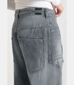 Le Temps des Cerises Jeans loose, wijd , lengte 34 gray Outlet