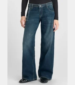 Le Temps des Cerises Jeans loose, wijd , lengte 34 blue Best