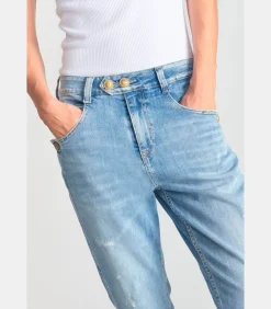 Le Temps des Cerises Jeans loose, wijd , lengte 34 blue Clearance