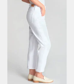 Le Temps des Cerises Jeans loose, wijd , lengte 34 white Outlet