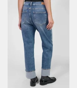 Le Temps des Cerises Jeans loose, wijd , lengte 34 blue Outlet