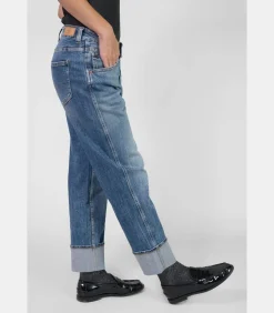 Le Temps des Cerises Jeans loose, wijd , lengte 34 blue Outlet