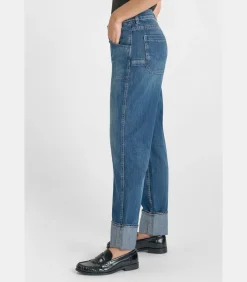 Le Temps des Cerises Jeans loose, wijd , lengte 34 blue Best