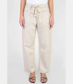 Le Temps des Cerises Jeans loose, wijd MADIE, lengte 34 white Clearance