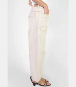 Le Temps des Cerises Jeans loose, wijd MADIE, lengte 34 white Clearance