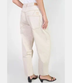 Le Temps des Cerises Jeans loose, wijd MADIE, lengte 34 white Clearance