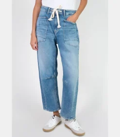 Le Temps des Cerises Jeans loose, wijd MADIE, lengte 34 blue