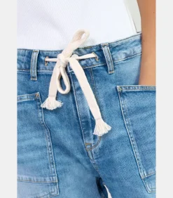 Le Temps des Cerises Jeans loose, wijd MADIE, lengte 34 blue