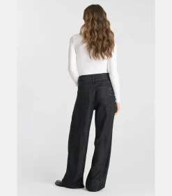 Le Temps des Cerises Jeans loose, wijd SCOTTY, lengte 34 black Sale