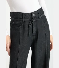 Le Temps des Cerises Jeans loose, wijd SCOTTY, lengte 34 black Sale