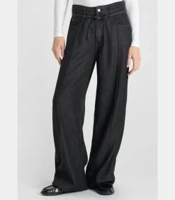 Le Temps des Cerises Jeans loose, wijd SCOTTY, lengte 34 black Sale