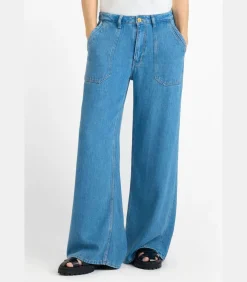 Le Temps des Cerises Jeans loose, wijd VICTORIA, lengte 34 blue