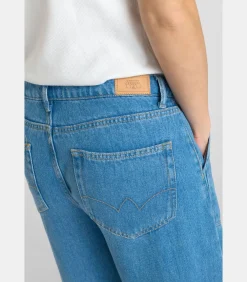 Le Temps des Cerises Jeans loose, wijd VICTORIA, lengte 34 blue