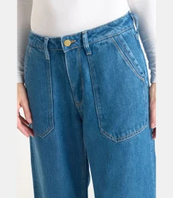 Le Temps des Cerises Jeans loose, wijd VICTORIA, lengte 34 blue Discount