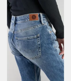 Le Temps des Cerises Jeans mom , 7/8 blue Hot