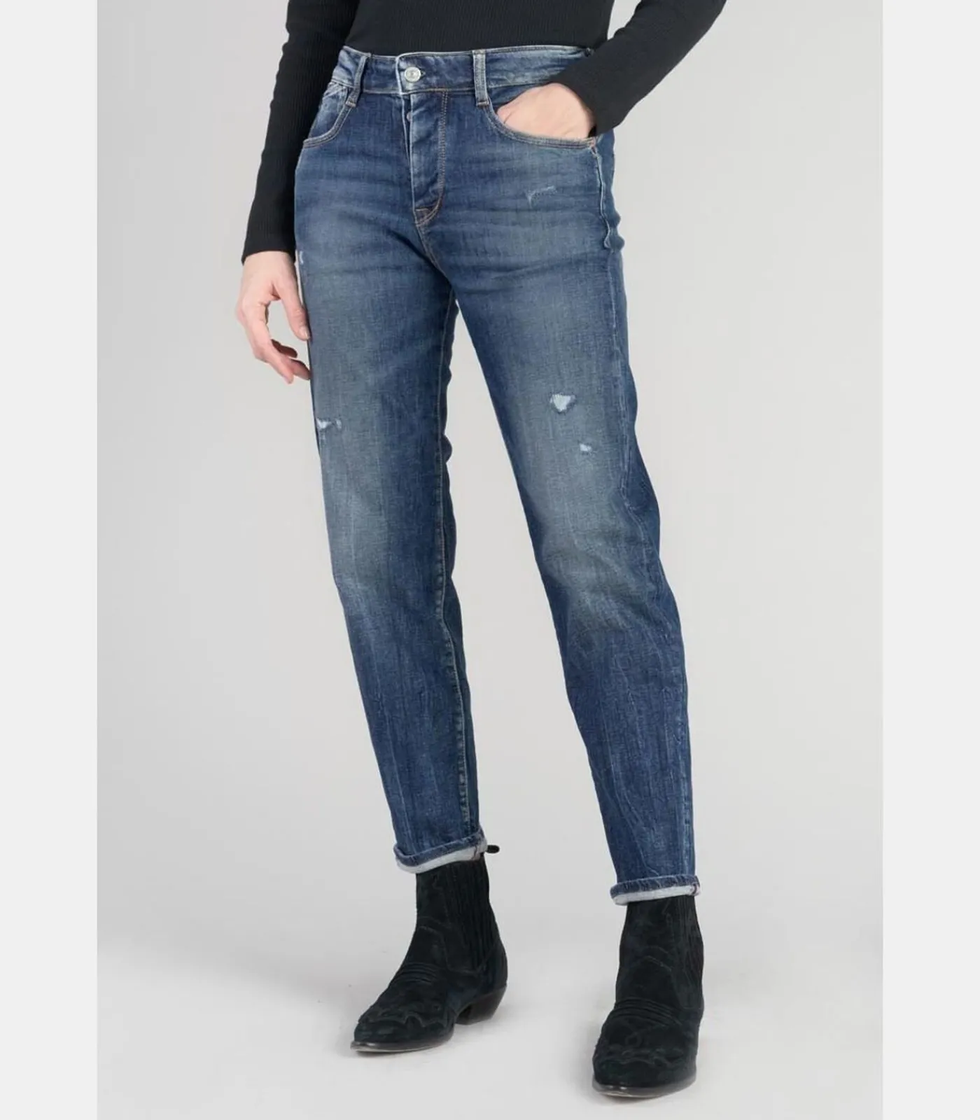 Le Temps des Cerises Jeans mom , 7/8 blue Discount