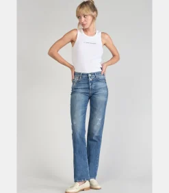 Le Temps des Cerises Jeans mom 400/19, lengte 34 blue Sale