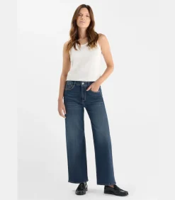 Le Temps des Cerises Jeans push-up recht hoge taille PULP, 7/8 blue Online
