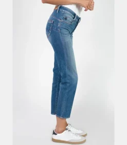 Le Temps des Cerises Jeans push-up recht hoge taille PULP, 7/8 blue Hot