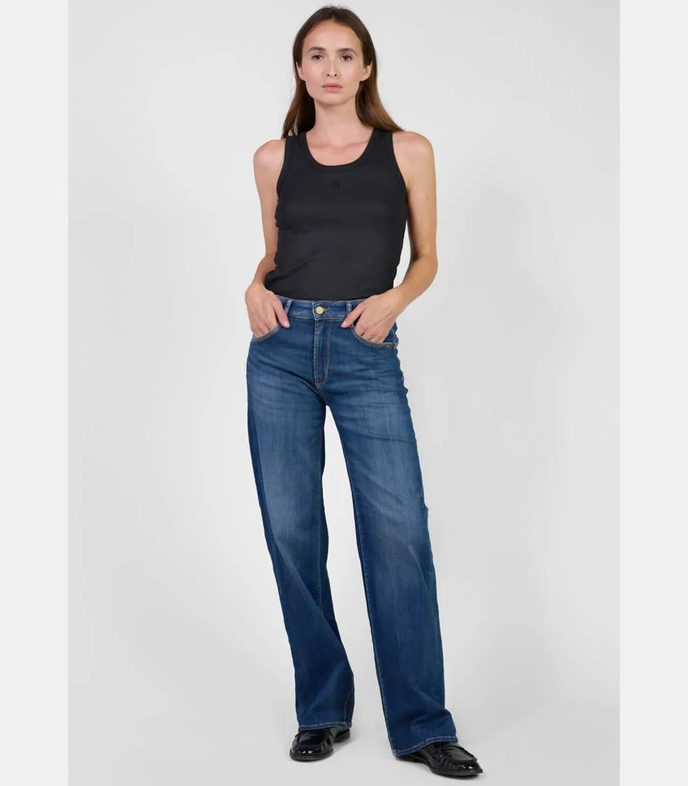 Le Temps des Cerises Jeans push-up regular hoge taille PULP, lengte 34 blue Hot