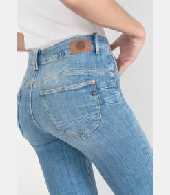 Le Temps des Cerises Jeans push-up regular hoge taille PULP, 7/8 blue Discount