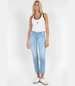 Le Temps des Cerises Jeans push-up regular hoge taille PULP, 7/8 blue Sale