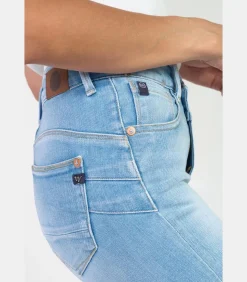 Le Temps des Cerises Jeans push-up regular hoge taille PULP, 7/8 blue Sale