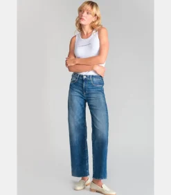 Le Temps des Cerises Jeans push-up regular hoge taille PULP, 7/8 blue Discount