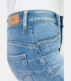 Le Temps des Cerises Jeans push-up slim hoge taille PULP, 7/8 blue New