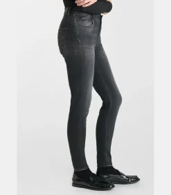 Le Temps des Cerises Jeans push-up slim hoge taille PULP, 7/8 black