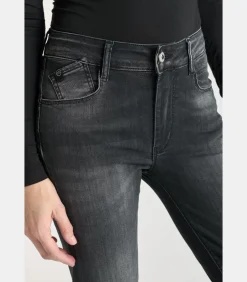 Le Temps des Cerises Jeans push-up slim hoge taille PULP, 7/8 black