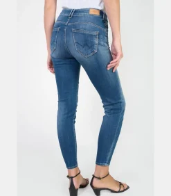 Le Temps des Cerises Jeans push-up slim hoge taille PULP, 7/8 blue Clearance