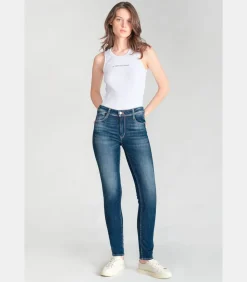 Le Temps des Cerises Jeans push-up slim hoge taille PULP, lengte 34 blue Online