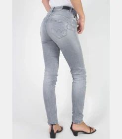 Le Temps des Cerises Jeans push-up slim hoge taille PULP, lengte 34 gray Outlet