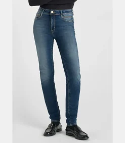 Le Temps des Cerises Jeans push-up slim hoge taille PULP, lengte 34 blue Discount