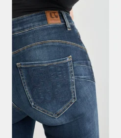 Le Temps des Cerises Jeans push-up slim hoge taille PULP, lengte 34 blue Outlet
