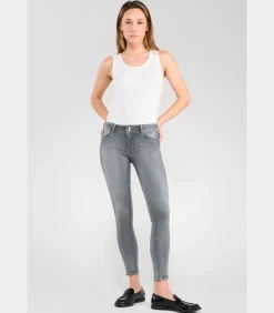 Le Temps des Cerises Jeans push-up slim PULP, 7/8 gray Outlet