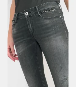 Le Temps des Cerises Jeans push-up slim PULP, 7/8 black