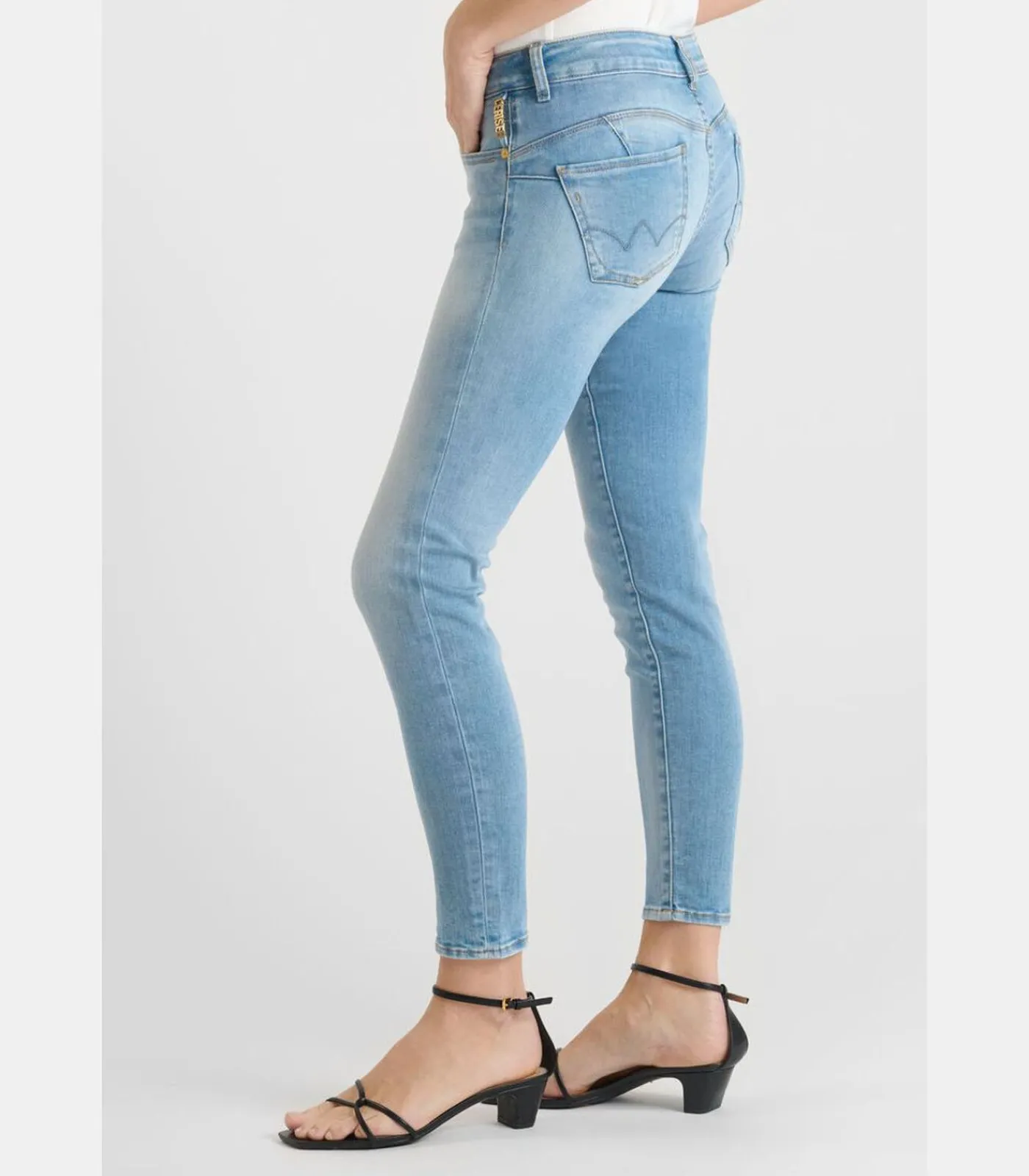 Le Temps des Cerises Jeans push-up slim PULP, 7/8 blue Clearance