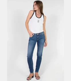 Le Temps des Cerises Jeans push-up slim PULP, lengte 34 blue Hot