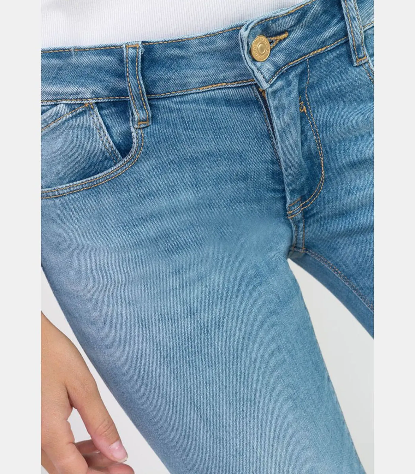 Le Temps des Cerises Jeans push-up slim PULP, lengte 34 blue Discount