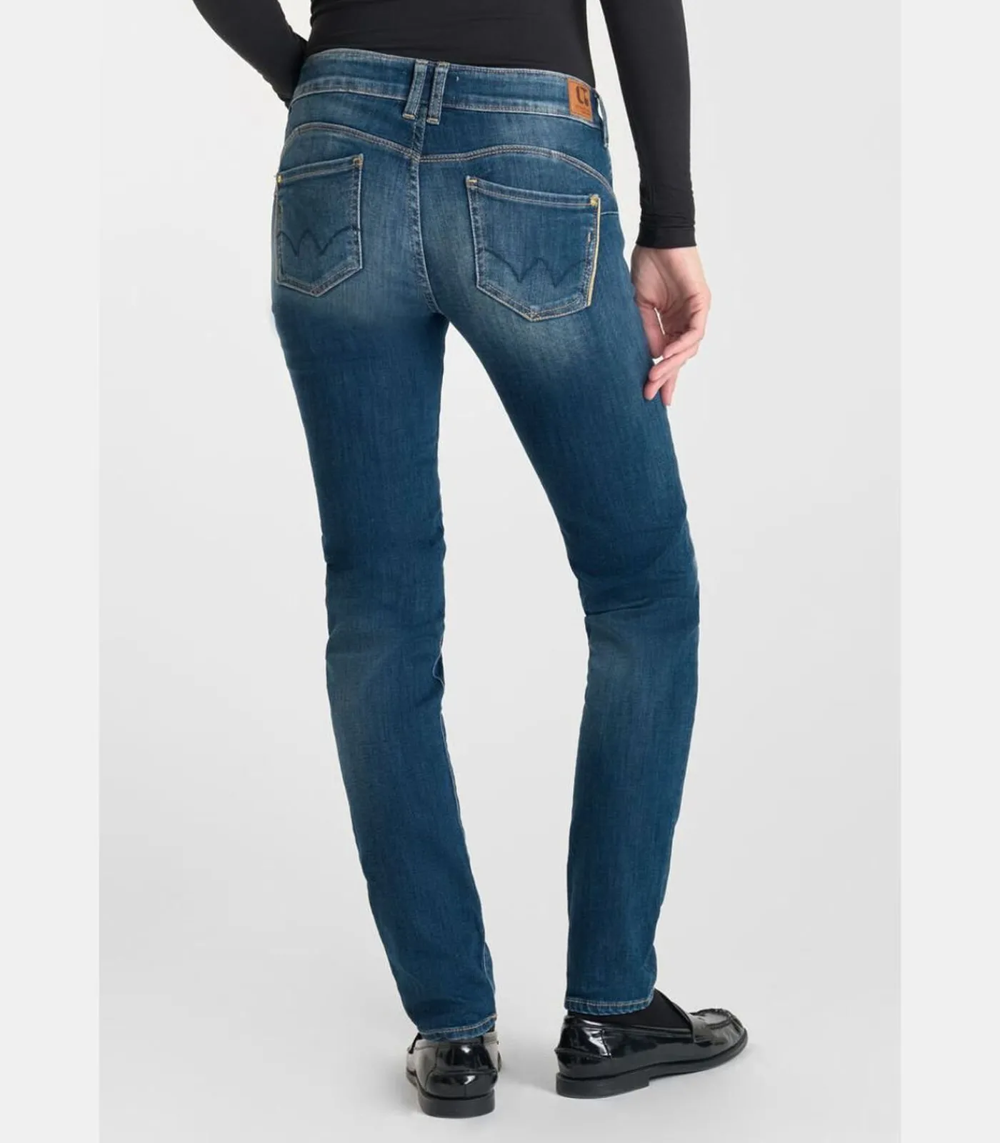 Le Temps des Cerises Jeans push-up slim PULP, lengte 34 blue Hot