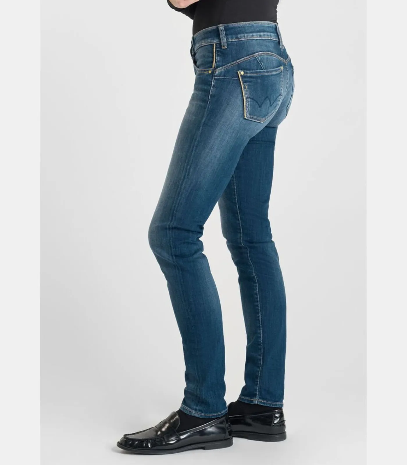 Le Temps des Cerises Jeans push-up slim PULP, lengte 34 blue Hot